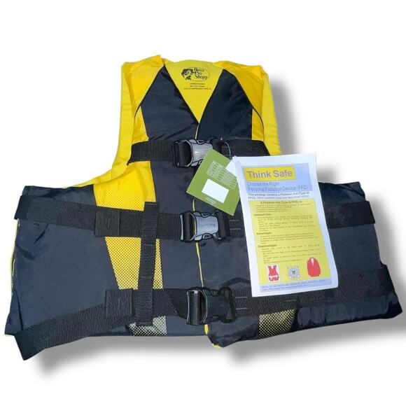 Bass Pro Shops Life Jacket Vest Adult Large XL 40"- 52" Type 3 PFD Water Sports - Picture 2 of 9
